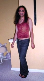Jessica - First night out - July 2005